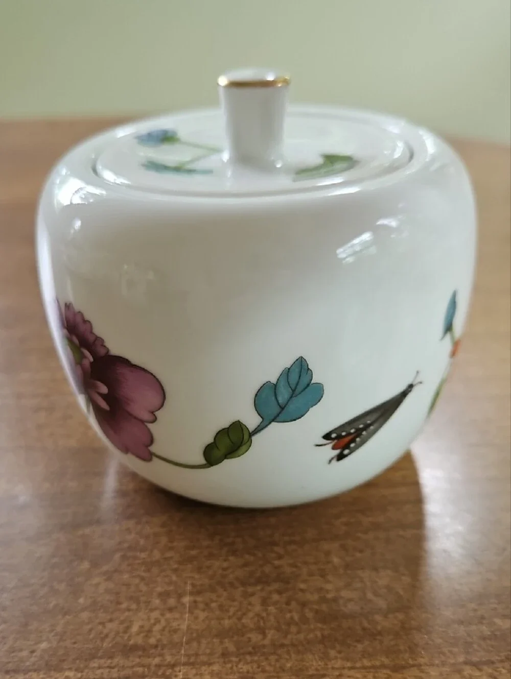 VTG Royal Worcester Astley Porcelain Sugar Bowl and Creamer Set